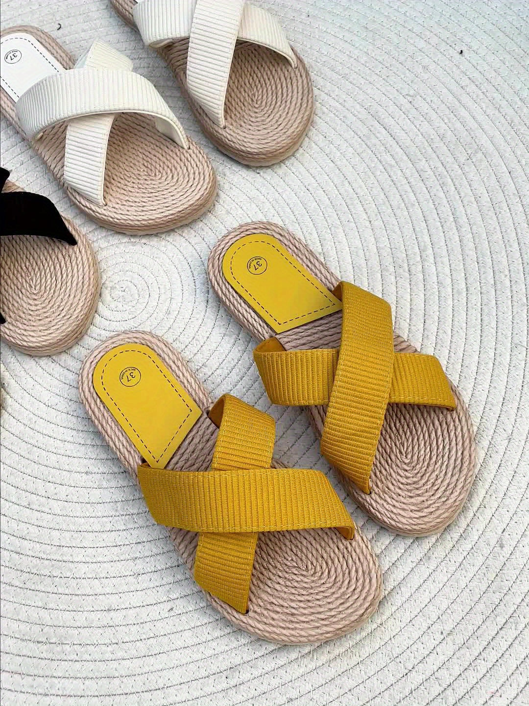 Maisha Sandals | Lightweight Cross Band Summer Sandals - Image 7