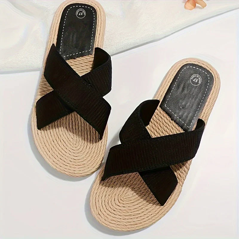 Maisha Sandals | Lightweight Cross Band Summer Sandals - Image 9