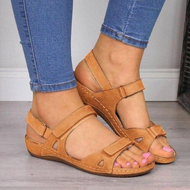 Marla Sandals | Open Toe Adjustable Straps Sandals - Image 5