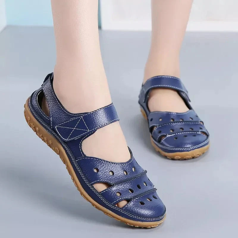 Marlowe Sandals | Cushioned Insole Adjustable Velcro Sandals