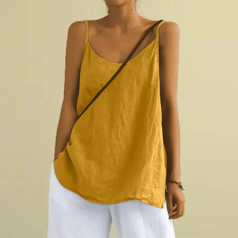 Martha Top | Casual Sleeveless Top - Image 4