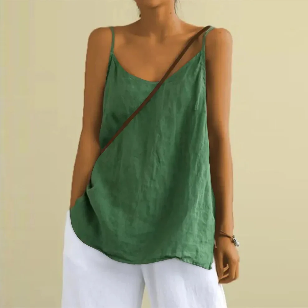 Martha Top | Casual Sleeveless Top - Image 5