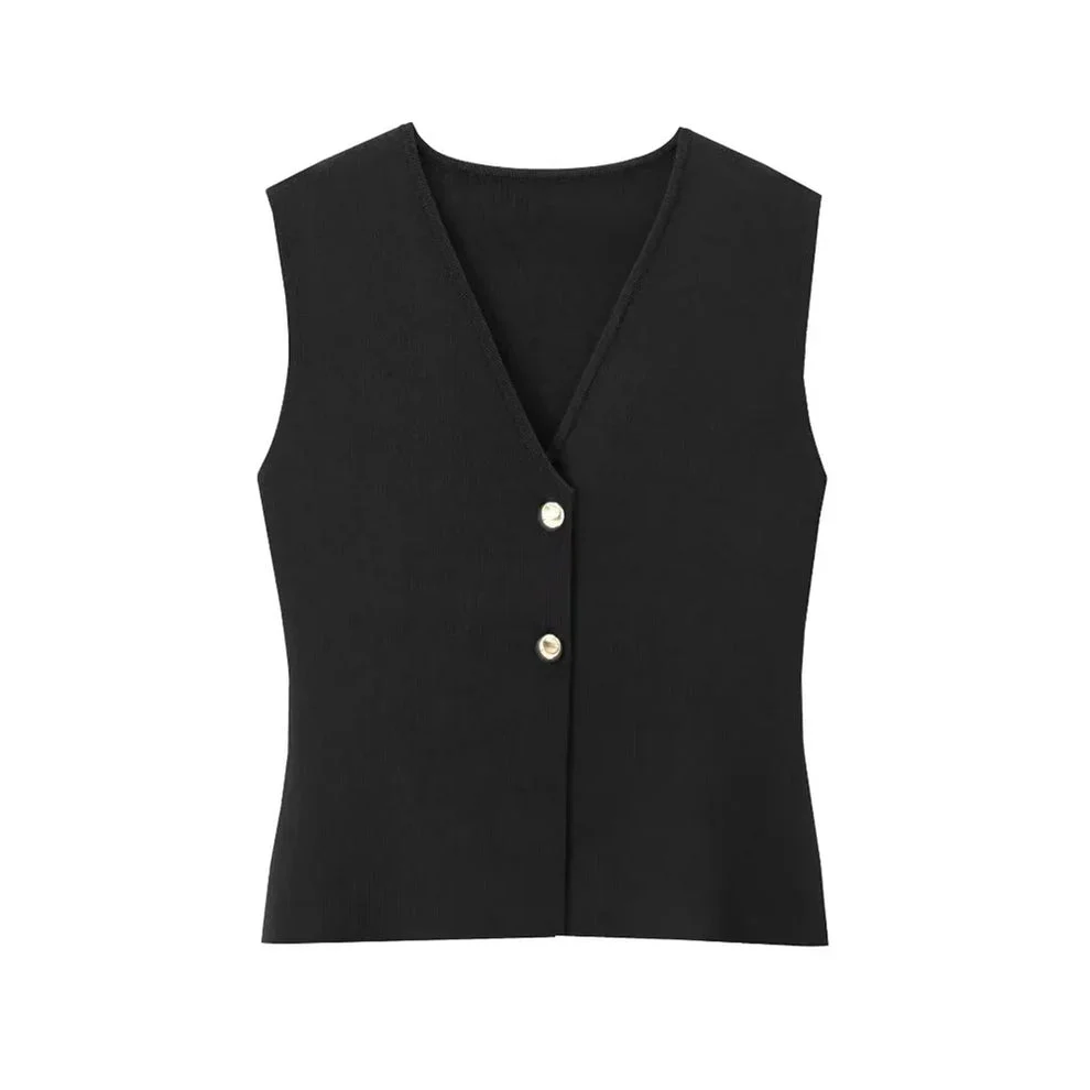 Matilda Top | Women's Sleeveless Gilet Top - Image 6