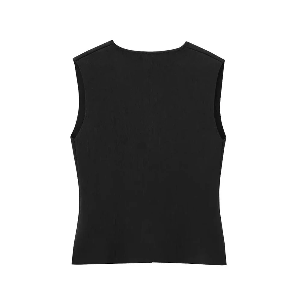Matilda Top | Women's Sleeveless Gilet Top - Image 7