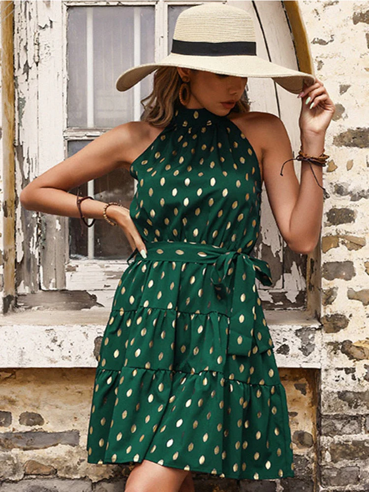 Mikayla Dress | Playful Summer Polka Dots Dress - Image 3