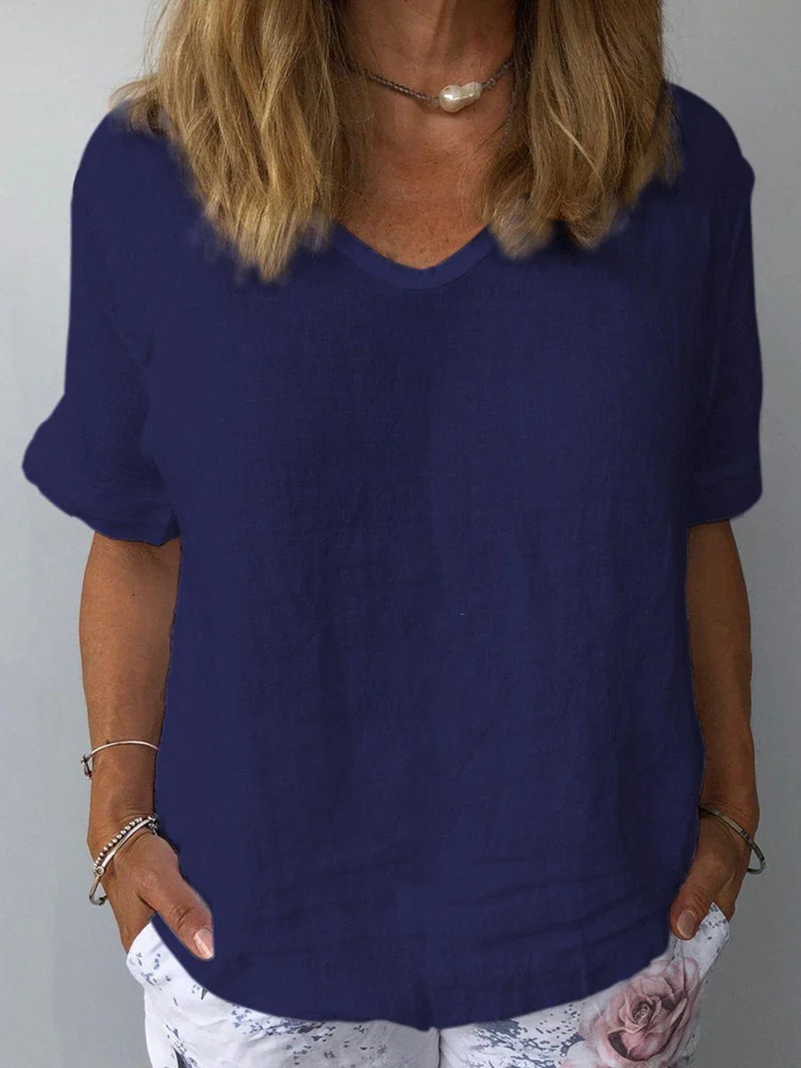 Naviya Top | Casual Cotton Linen Top