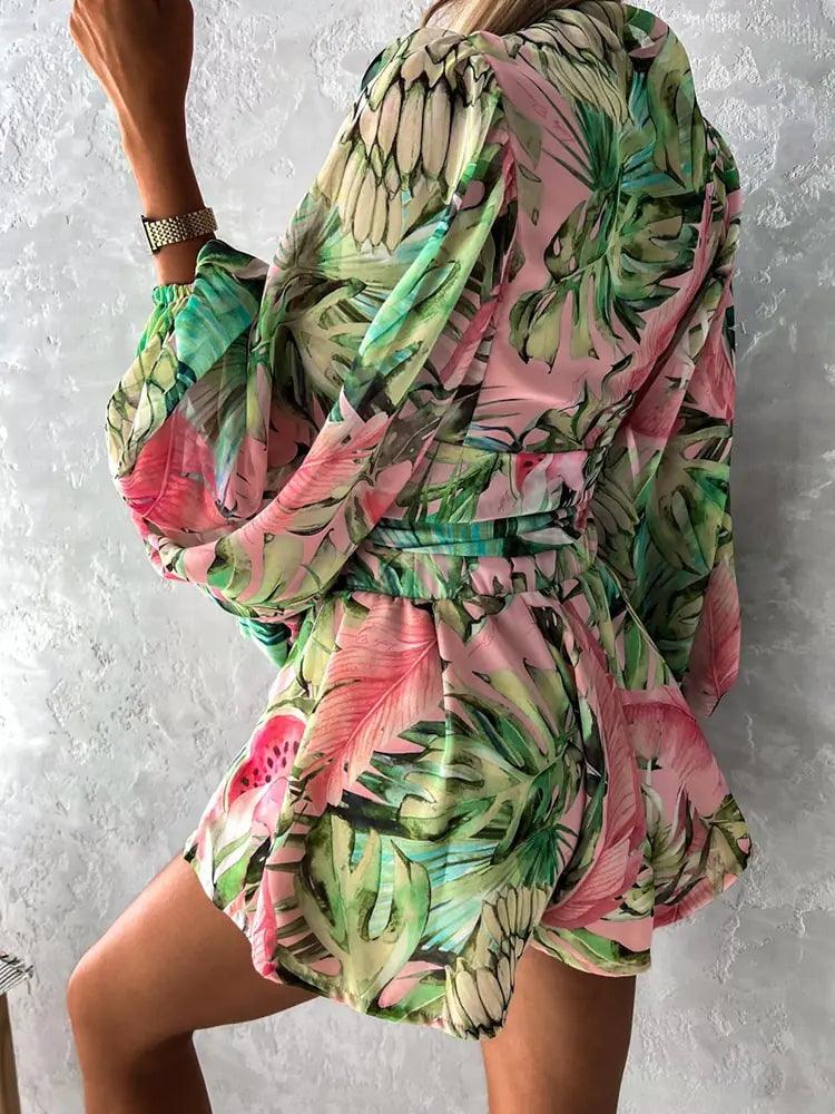 Nayra Romper | Boho Lace Playsuit - Summer Beach Romper - Image 12