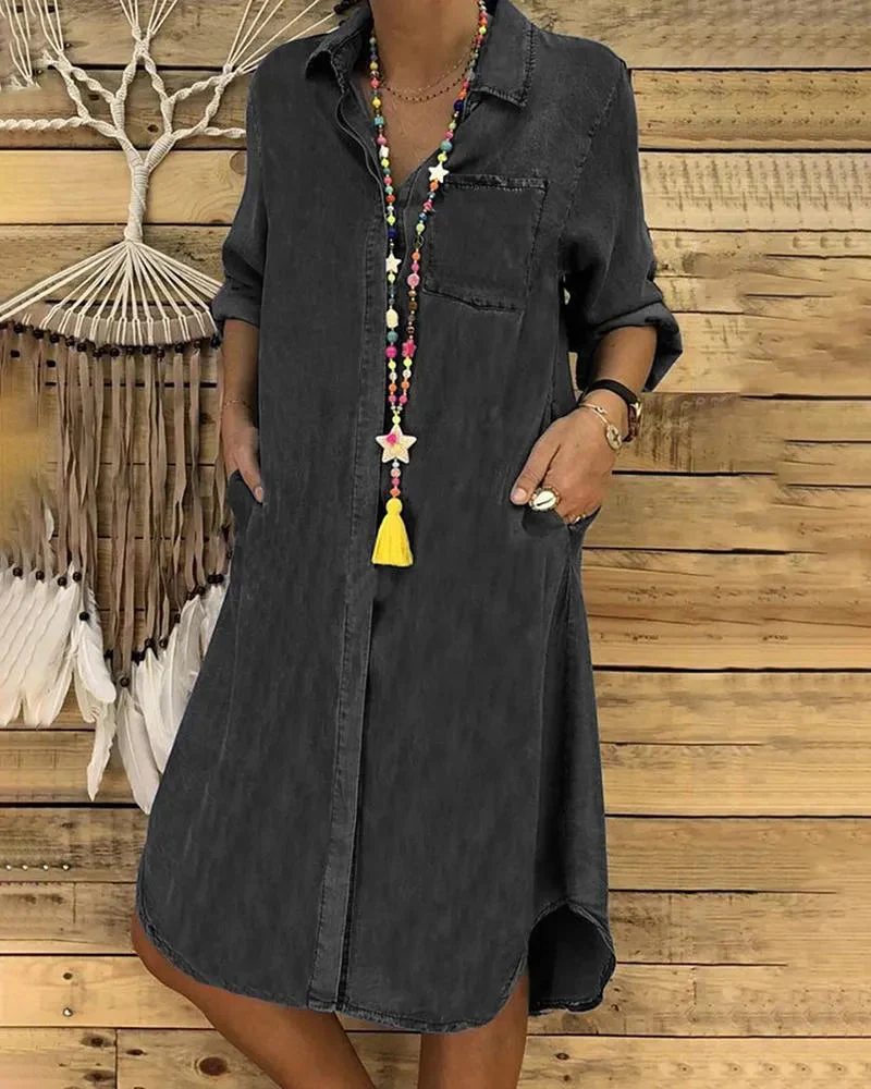 Nicole Dress | Casual Summer Denim Dress - Image 3