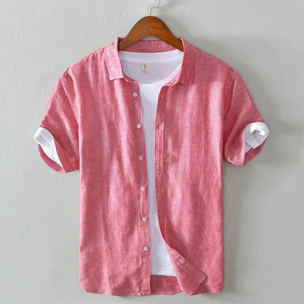 Oscar Relaxed Fit Button-Down Shirt | Short Sleeve Collared Shirt - Image 4
