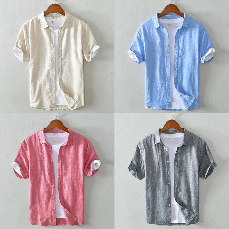 Oscar Relaxed Fit Button-Down Shirt | Short Sleeve Collared Shirt - Image 5