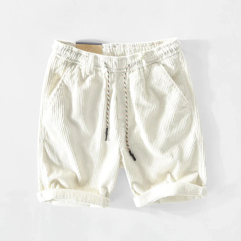 Oscar Relaxed Fit Shorts | Drawstring Waist Side Pockets Shorts