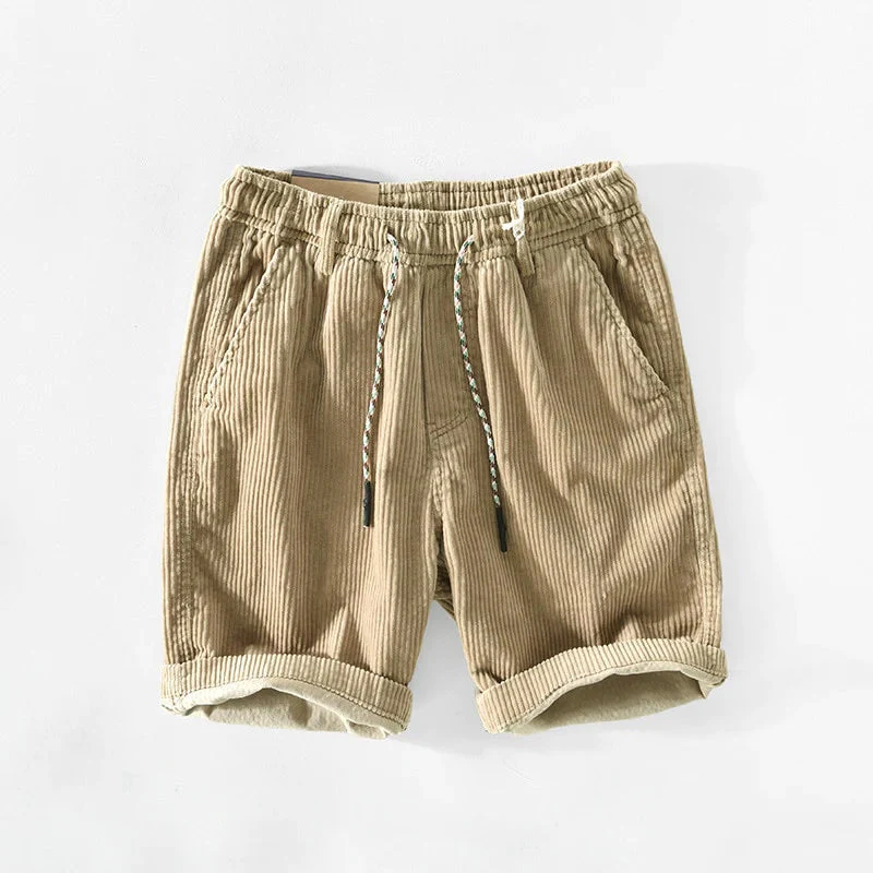 Oscar Relaxed Fit Shorts | Drawstring Waist Side Pockets Shorts - Image 2