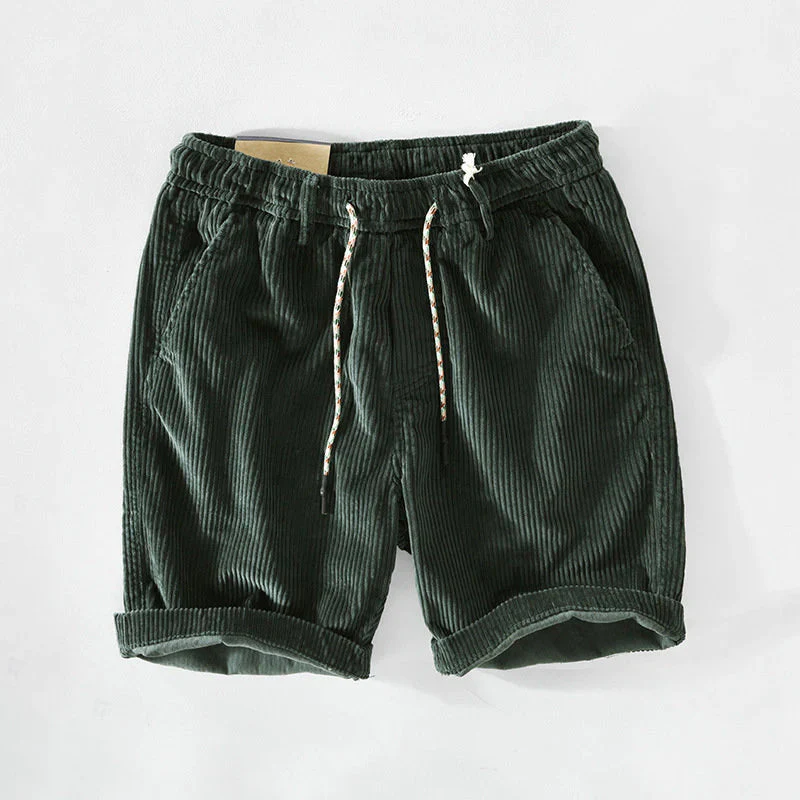 Oscar Relaxed Fit Shorts | Drawstring Waist Side Pockets Shorts - Image 3