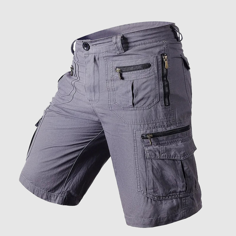 Pascalle Cargo Shorts | Men's Knee-Length Multi-Pocket Utility Shorts - Image 3