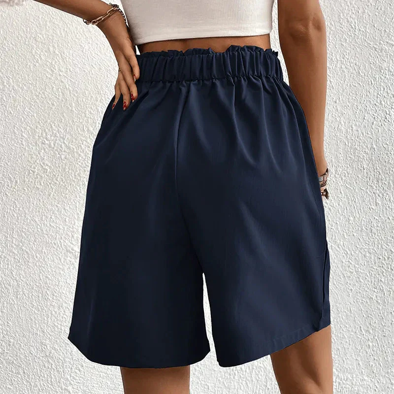 Pearl Shorts | High-Waisted Pleated Shorts - Image 5