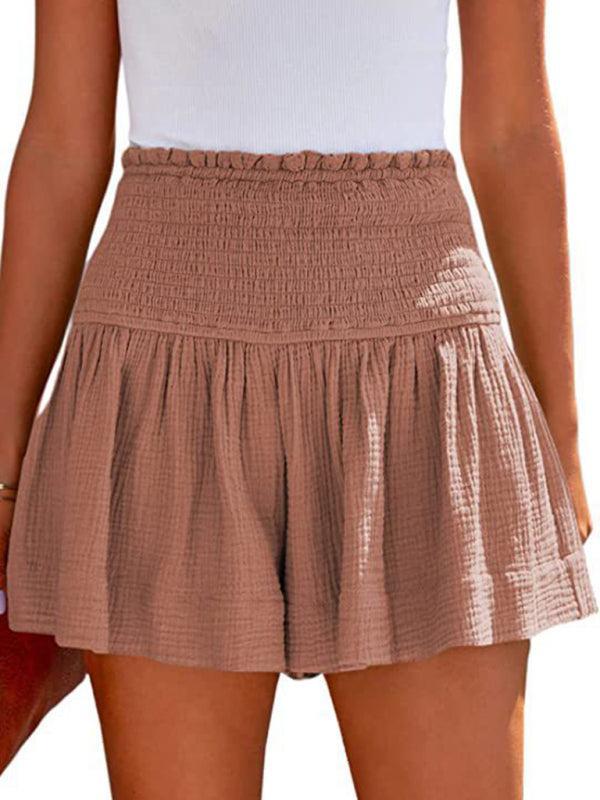 Quinella Shorts | High Waist Pleated Flowy Shorts - Image 6
