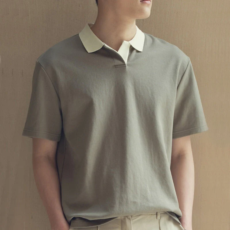 Rahim Polo | Men's Cotton Polo Shirt Relaxed Fit - Image 3