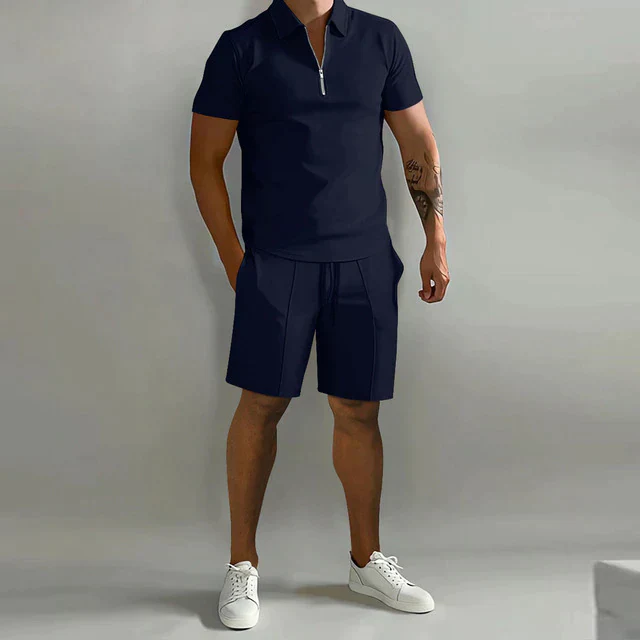 Rens Set | Men's Polo Shirt and Shorts - Image 5