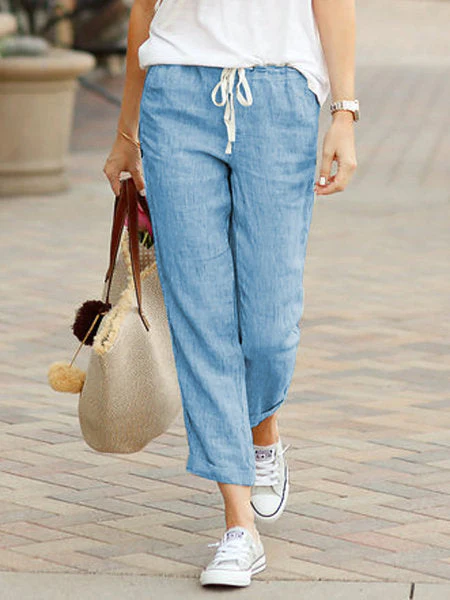 Rina Linen Trousers | Relaxed Fit