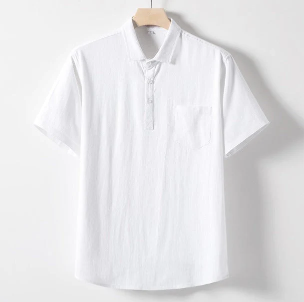 Roeland Polo | Men's Linen Polo - Image 2