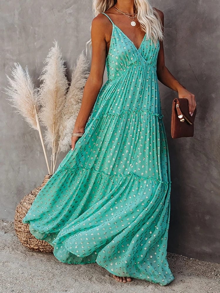 Sabrine Dress | Maxi Dress Soft Breathable Fabric - Image 2