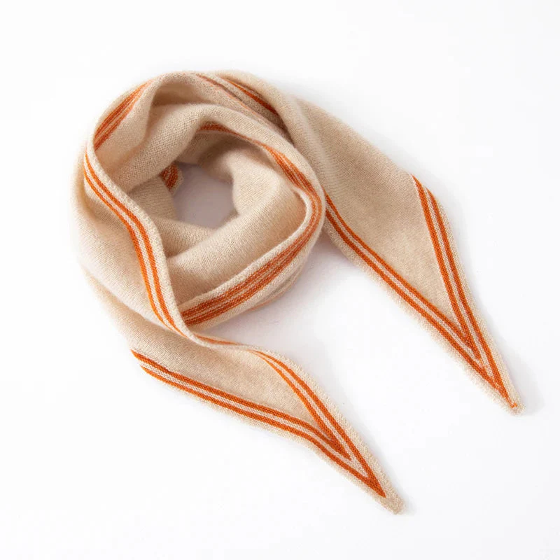 Sienna Draped Scarf | Striped Generous Coverage Scarf
