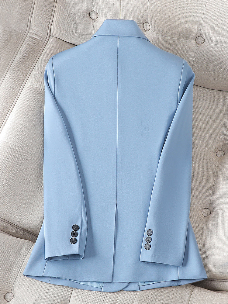 Sophia Tailored Fit Blazer | Notched Lapel Long Sleeve Blazer - Image 2