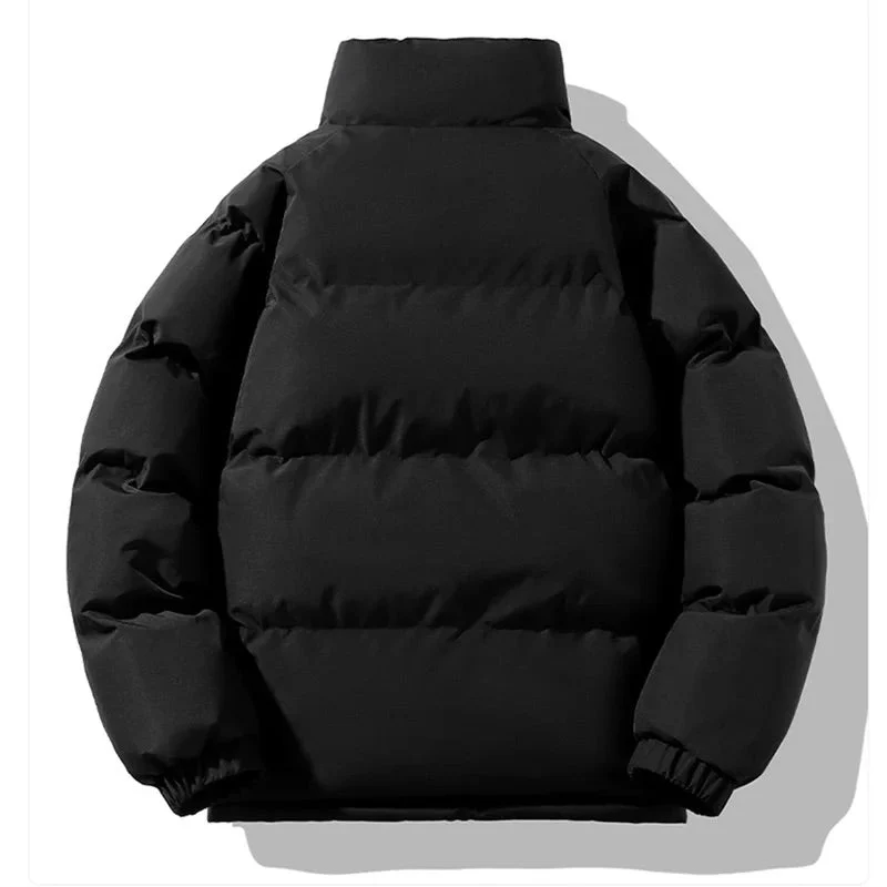 Theodore Relaxed Fit Puffer Jacket | Quilted High-Neck Hip-Length Jacket - Image 3